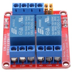 2 Channel Relay Module Relay Card with Optocoupler Low Level Trigger Expansion Pla…