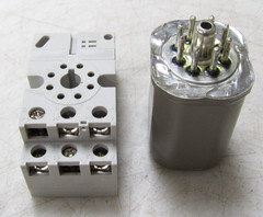 🙌 C3CONTROLS HGPRS-P2C12ZC 12 AMP RELAY 24 VDC W/ MAGNECRAFT SOCKET 70-750DL8-1