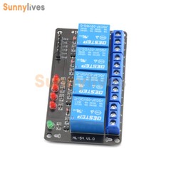 3V 3.3V 1/2/4Channel Relay Module Low Level Trigger Relay with LED Relay Output