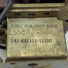 Essex 192-331111-11100 HVAC Control Power Relay 208/230V Coil