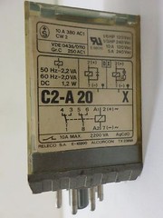 Releco C2-A-20 Relay 10A 380 AC1 50Hz 2,2VA