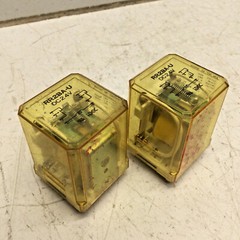 IDEC RR2BA-U RELAY DC24V, 7.5A – 10A, 120 – 240VAC, 30VDC (LOT of 2)