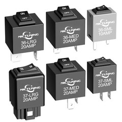 MICTUNING 6 Pack 9038 Relay Bypass Switch Replacement Kit Tester Fuel Pump/Light