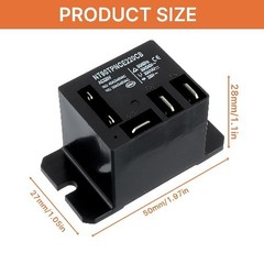 NT90 AC220V Coil 10X Power Relay 30A 40A SPDT 1NO 1NC Mini Relay Flange Mount
