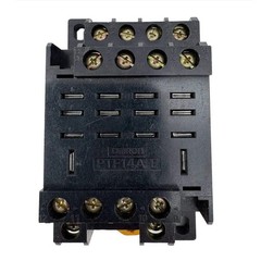 Omron Relay Socket DIN Rail Screw 110Vac 14 Pins 10A PTF14A-E
