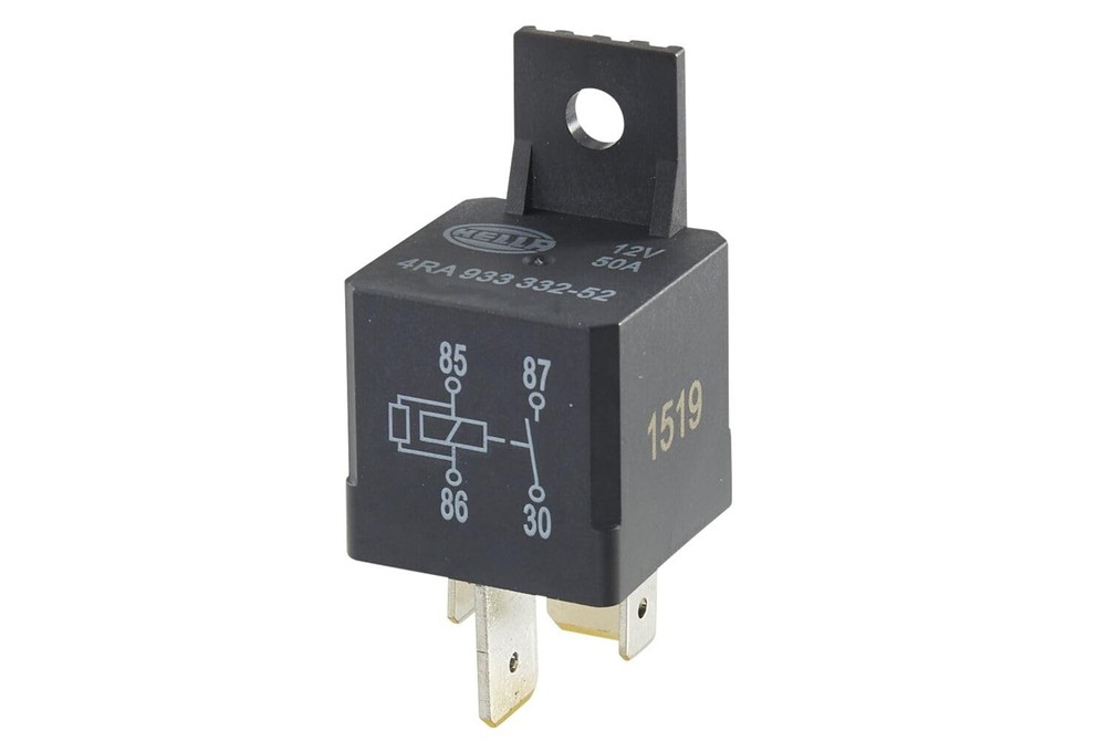 933332521 Main Current Relay 12V 4Pin Connector Auto Replacement Hardware