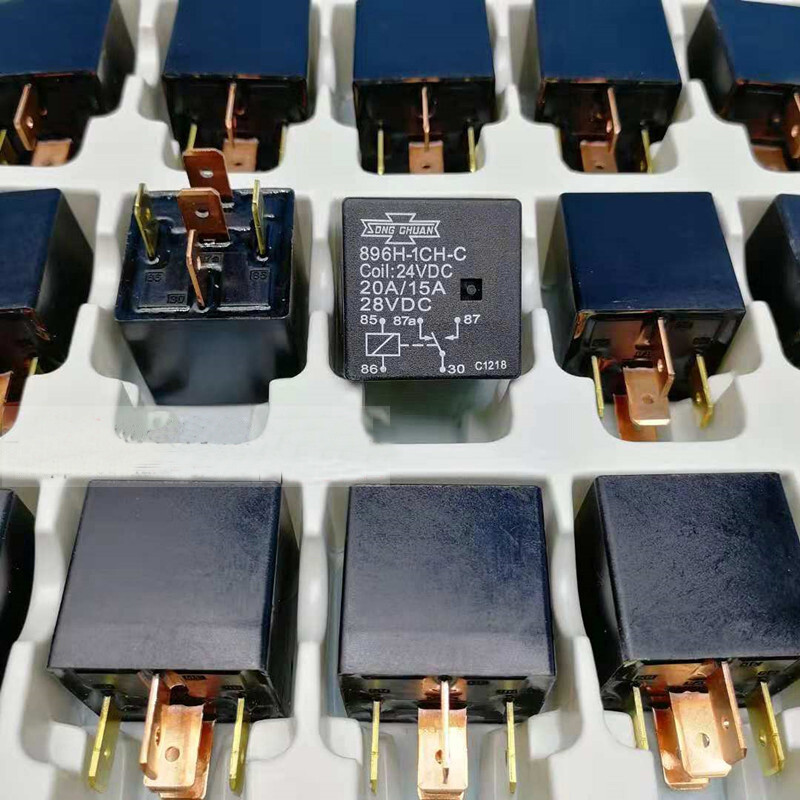 1PC Song Chuan 896H-1CH-C 24VDC 20A/15A Power Relay 5 Pins