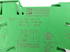 NEW Phoenix Contact PLC-BSC-24DC/21 Relay Base, 6.2mm, PLCBSC24DC21 Box of 5