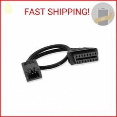 PARANNIC OBD1 to OBD2 Adapter Cable for Honda Vehicles OBD2 16Pin to OBD1 3Pin O