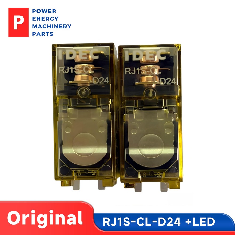 Genuine 5PCS IDEC RJ1S Series Plug-In Relay 24V/12V/AC24V/AC110V/AC220V 5-Pin
