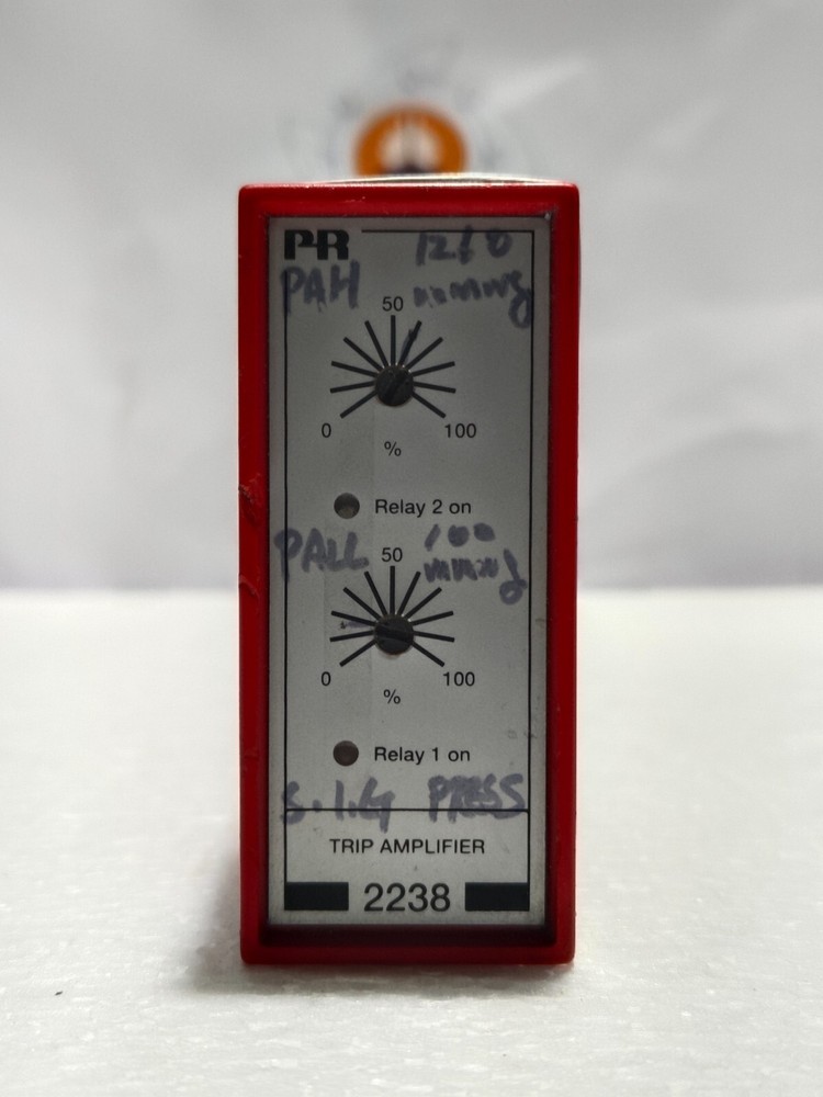 PR ELECTRONICS 2238 TRIP AMPLIFIER RELAY 2238D5A 24VDC (FREE SHIP FEDEX/DHL)