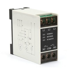 TG30S 220-440V AC Mini 3-Phase Sequence Relay Protector Voltage Phase Protective