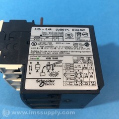 Schneider Electric LRD-036 0.25-0.40A Thermal Overload Relay FNIP