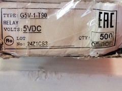 New (44pcs) G5V-1-T90 DC5 OMRON Electromechanical Relay