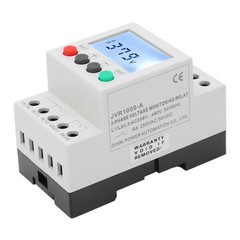Over Under Voltage Protector Reliable 3 Phase Relay For Elevators Premium