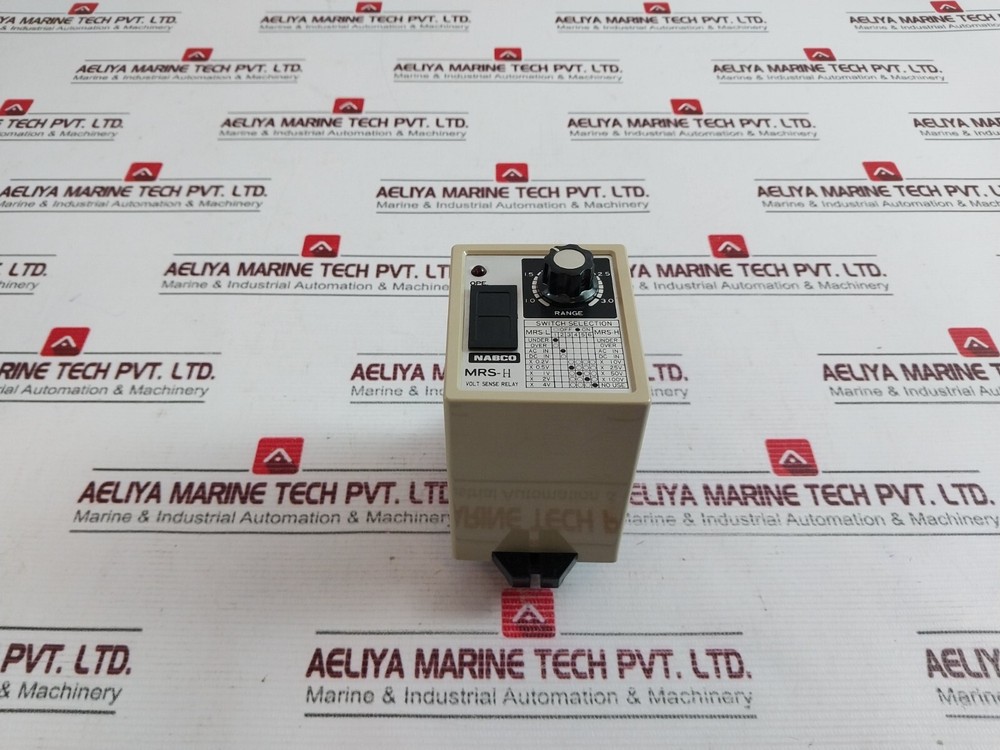 Nabco Mrs-h Volt Sense Relay 1.0-3.0, Dc24v