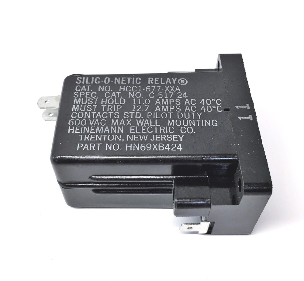 Carrier “Silic-O-Netic” Overload Relay HN69XB424 NOS