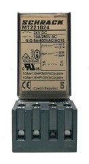 Schrack Multimode MT221024 Power Relay, Multimode, DPDT, 24 VDC, 10 A, MT, Panel