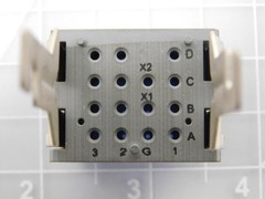 DRI RELAYS JAN M12883/51-002 BSE410-10 BRACKET/SOCKET A/C 4/12 T133476