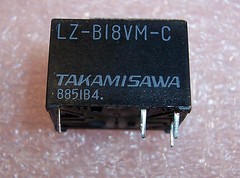 QTY (10) LZ-B18VM-C TAKAMISAWA 18Vdc 10A RELAYS 1 FORM A SPST-NO LZB18VMC NOS