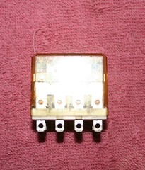 Idec RH4B-U 120V, 14 Blade Relay, 10A 120VAC/30VDC, 7.5A 240VAC, Gen Use 7.5/5A