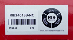 Functional Devices RIB2401SB-NC Enclosed Relay 20A 277VAC