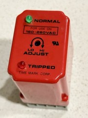 Time Mark 257B 3-Phase Monitor 15Amp 150VAC w/Socket Base