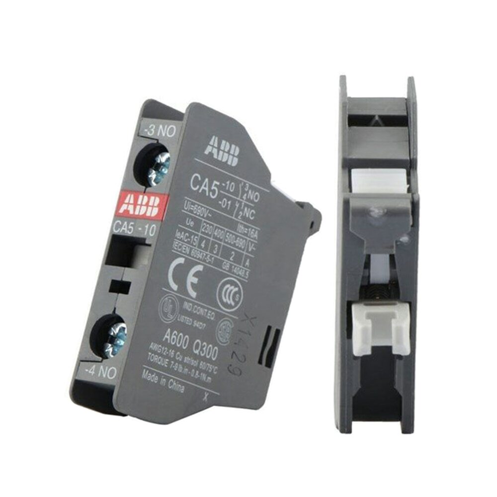 contactor auxiliary contact annex CA5-01 1NC CA5-10 1NO CAL5-11 1NO1NC CAL18-11