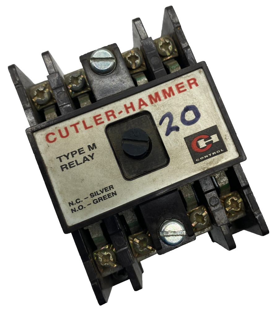 CUTLER-HAMMER TYPE M RELAY ACCESSORY D26MB SERIES A2 MAGNET D26MPR D26MPL