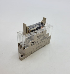 Omron G7SA-2A2B Plug-In Relay 6A 250VAC Coil 24VDC with P7SA-10F-ND Socket Base