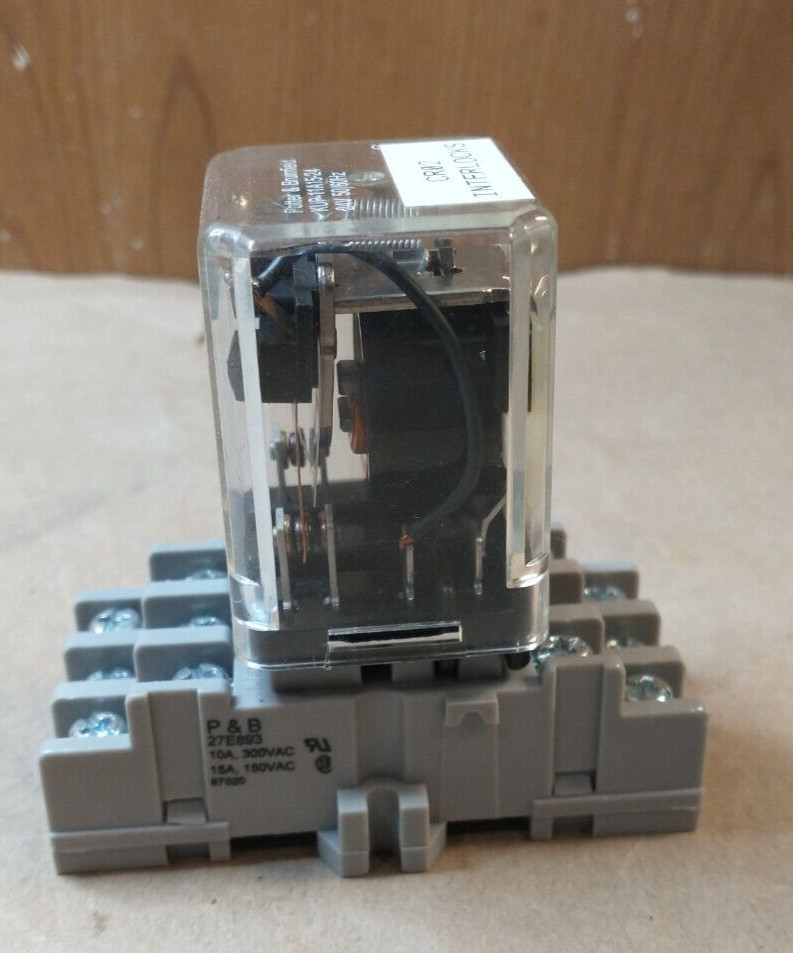 Potter & Brumfield KUP-11A 15-24 W/ Relay Socket – Fast Ship