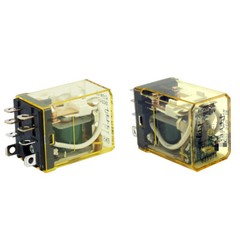 10PCS For Intermediate Relay 10A 240VAC 8Pins DPDT RH2B-UL DC24V 24VDC