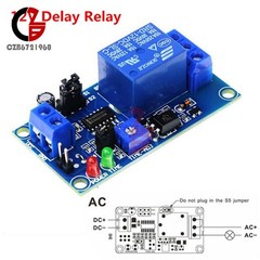 DC 12V Delay Relay Delay Normally Open Switch Module with Timer