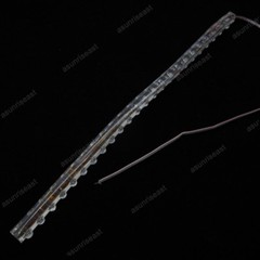 10X Car Red 24cm 24LED PVC Flexible LED Strip Light + Double Faced Adhesive Tape