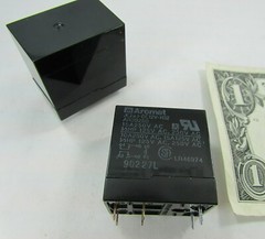 Lot 2 Aromat Relays 2-Pole 12VDC Coil DPST-NO PC Board Max 15A 250VAC JC2aJ-DC12