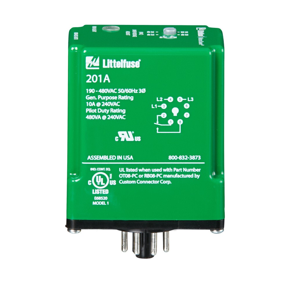 Littelfuse 201A 3-PHASE PLUG-IN VOLTAGE MONITO