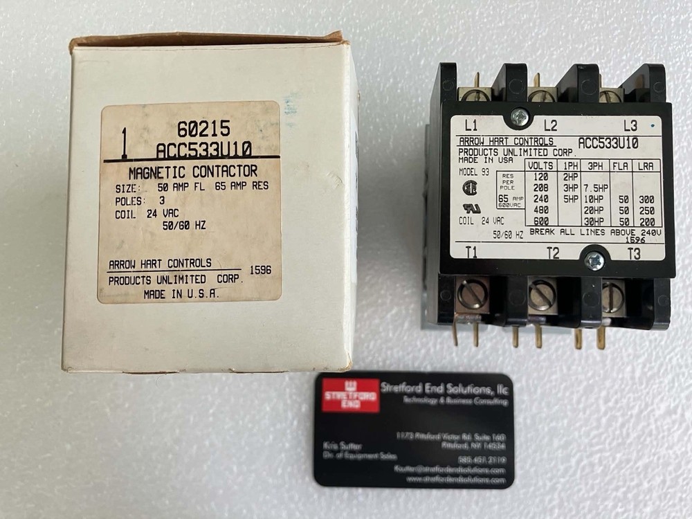 ARROW HART ACC530U10 INDUSTRIAL CONTROL New