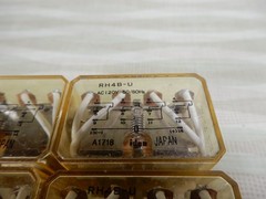 IDEC RH4B-U 4PDT Relays Qty 4 120VAC Coils BX