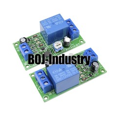 0-60 Second Delay Time Switch 1 Minute Adjustable DC12v NE555 Timer Relay Module