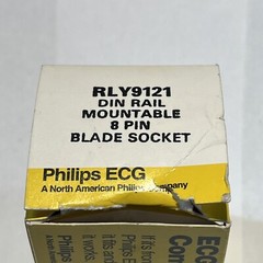 Philips ECG DIN Rail Mountable 8 Pin Blade Socket – RLY9121 (S)