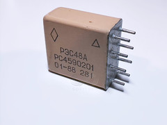 P3C48A PC4.590.201.01 РЭС48A JSC Hermetically Sealed USSR Relay 27VDC DPDT 8-Pin
