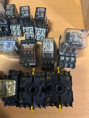 Huge Preowned Lot of Relay and Relay base From Various Company’s