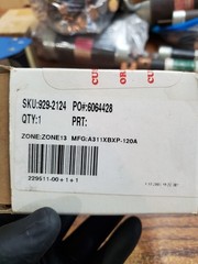 Struthers-Dunn A311XBXP 120VAC DPDT Plug-In Control Relay NOS w/ Box