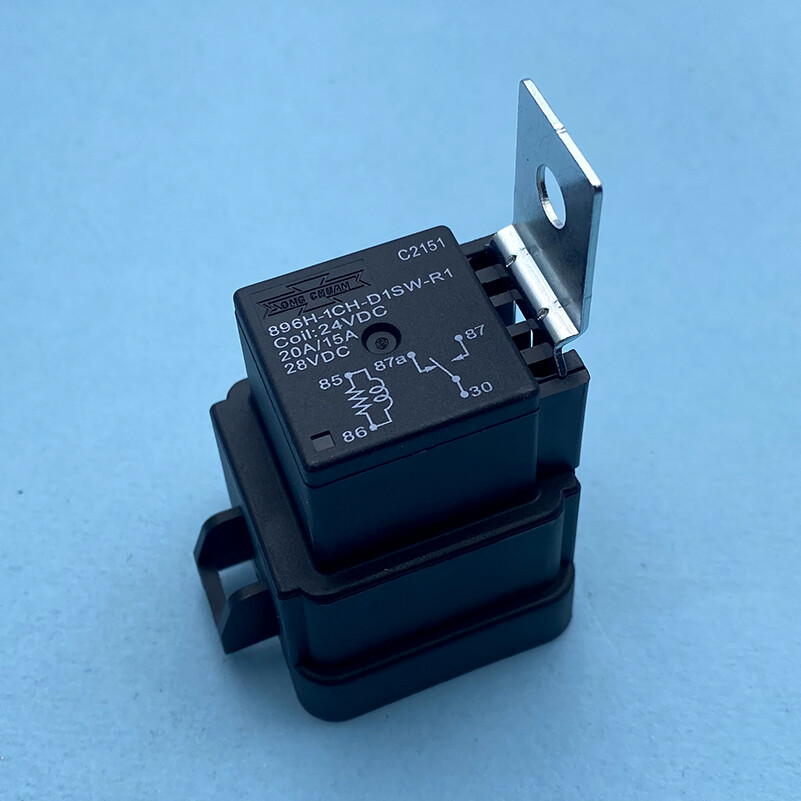 1PC SONG CHUAN 896H-1CH-D1SW-R1 24VDC Power Relay 5Pins