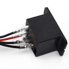 2Pcs Rele De Potencia Spst (1 No) Ac120v Bobe, 30A Spst 120 Vac Con Brida Mo