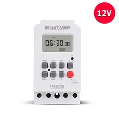 Timer Switch Digital Timer Switch Home Outerdoor -20??C~+50??C 12V DC/AC