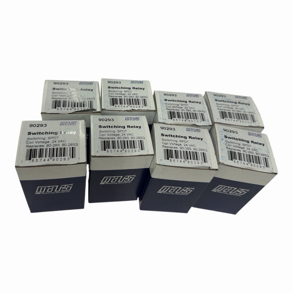 8 Mars 90293 General Purpose Single Pole Double Throw Switching Relays 24V Coil