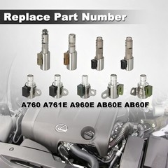 9PCS Transmission Shift Solenoid Kit, Replaces Part A760 A761E A960E AB60E…