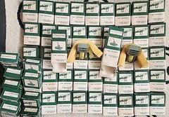 53x Lot T-bar Switch Relay New Old Deadstock 800 Series Gold Plated Aero Servers