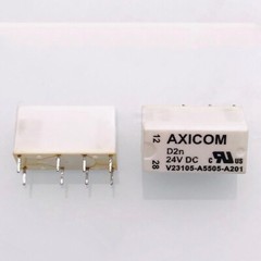 5PCS AXICOM V23105-A5505-A201 Power Relay 24VDC 8Pin